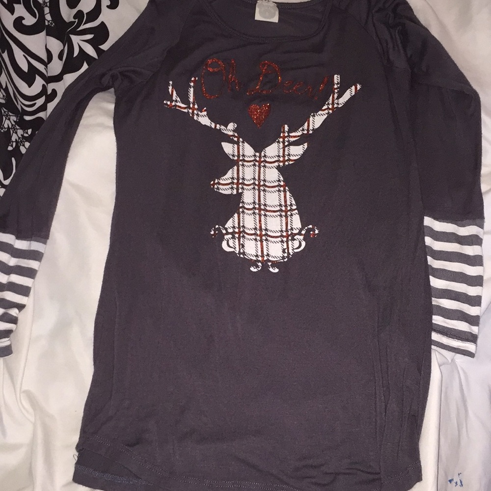 “oh deer!” Christmas top